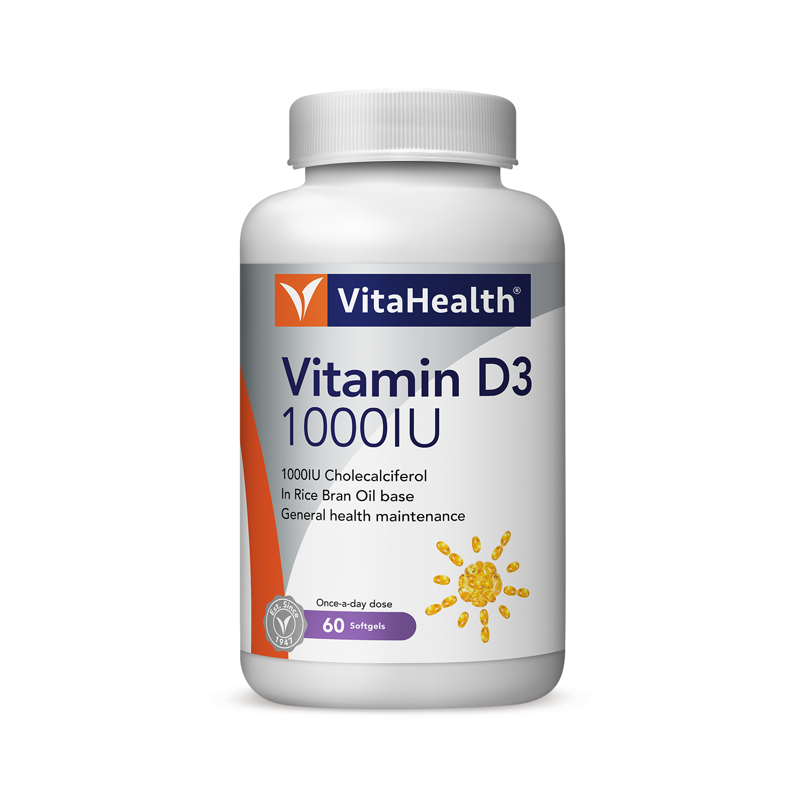 Vitamin D3 1000IU | VitaHealth Malaysia